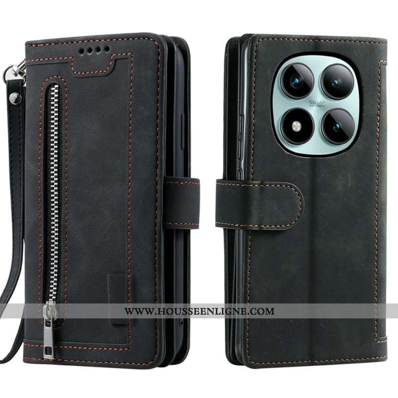 Housse Xiaomi Redmi Note 15 Pro Plus 5G / Poco M8 Pro 5G Portefeuille 9 Porte-Cartes