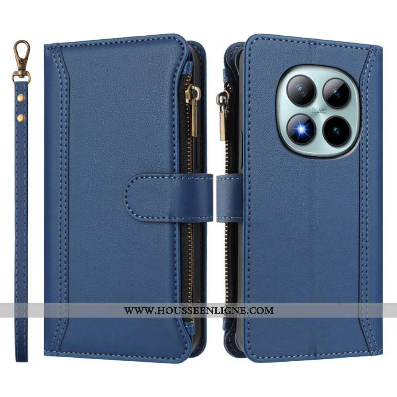 Housse Xiaomi Redmi Note 15 Pro Plus 5G / Poco M8 Pro 5G Portefeuille 9 Porte-Cartes