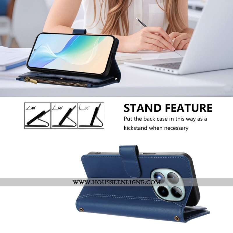 Housse Xiaomi Redmi Note 15 Pro Plus 5G / Poco M8 Pro 5G Portefeuille 9 Porte-Cartes