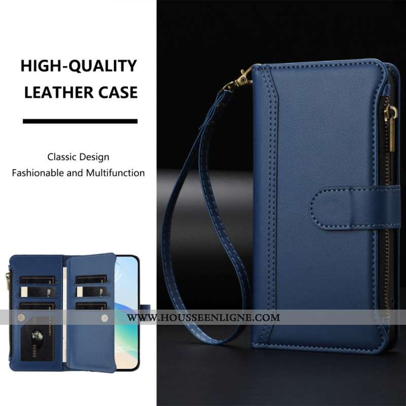 Housse Xiaomi Redmi Note 15 Pro Plus 5G / Poco M8 Pro 5G Portefeuille 9 Porte-Cartes