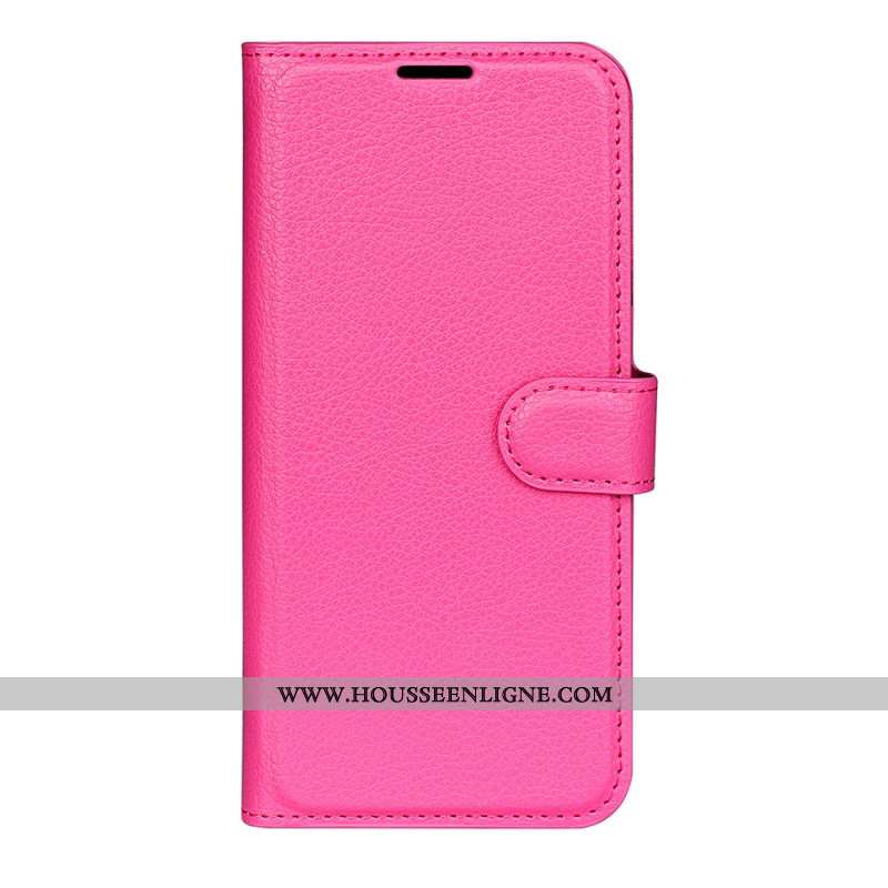 Housse Xiaomi Redmi Note 15 Pro Plus 5G / Poco M8 Pro 5G Simili Cuir Litchi