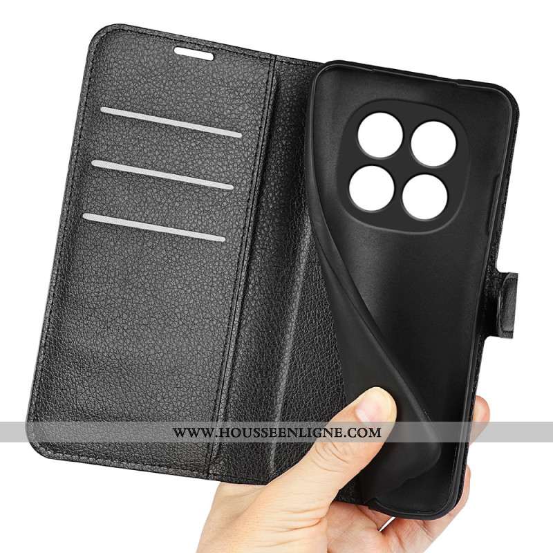 Housse Xiaomi Redmi Note 15 Pro Plus 5G / Poco M8 Pro 5G Simili Cuir Litchi