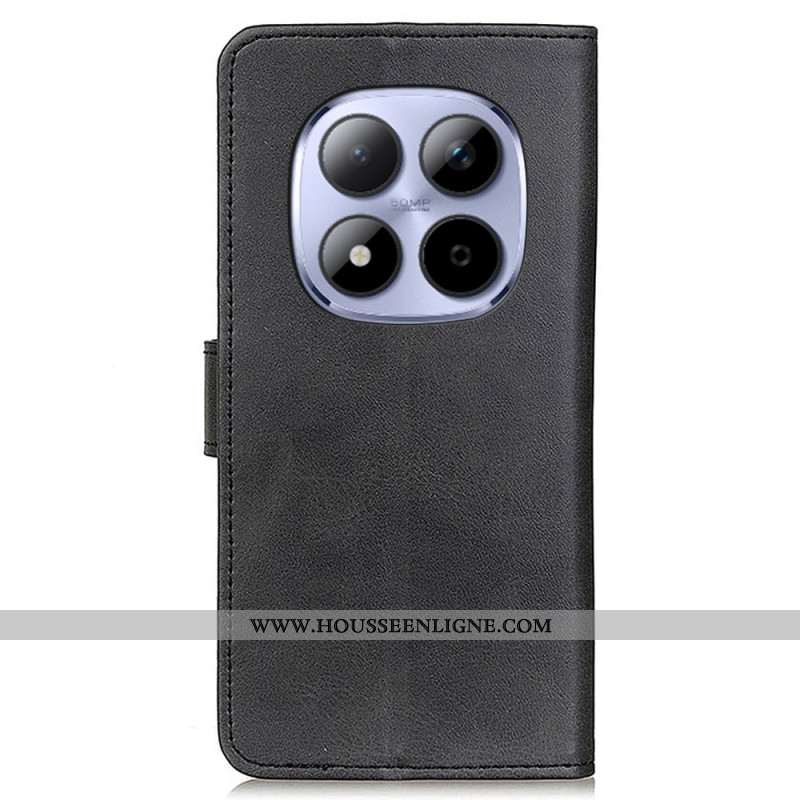 Housse Xiaomi Redmi Note 15 Pro Plus 5G / Poco M8 Pro 5G Simili Cuir Mat