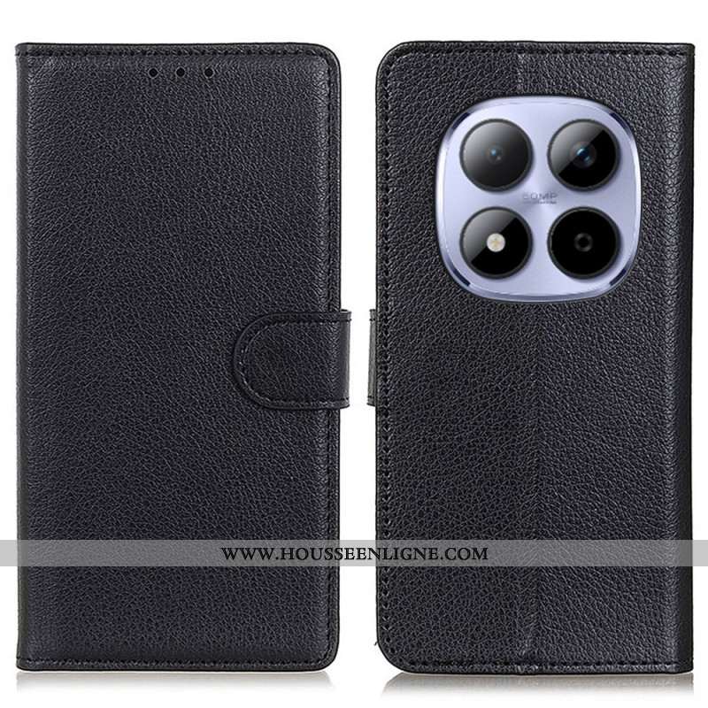 Housse Xiaomi Redmi Note 15 Pro Plus 5G / Poco M8 Pro 5G Simili Cuir Traditionnel