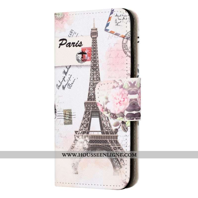 Housse Xiaomi Redmi Note 15 Pro Plus 5G / Poco M8 Pro 5G Tour Eiffel Vintage