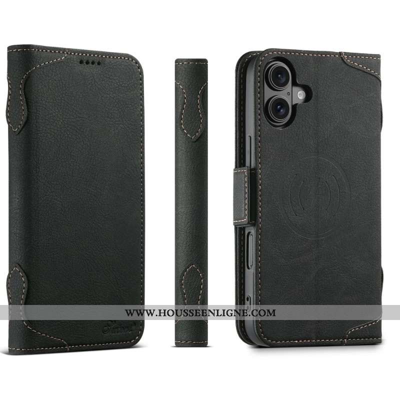 Housse iPhone 17 Compatible MagSafe Premium Rétro