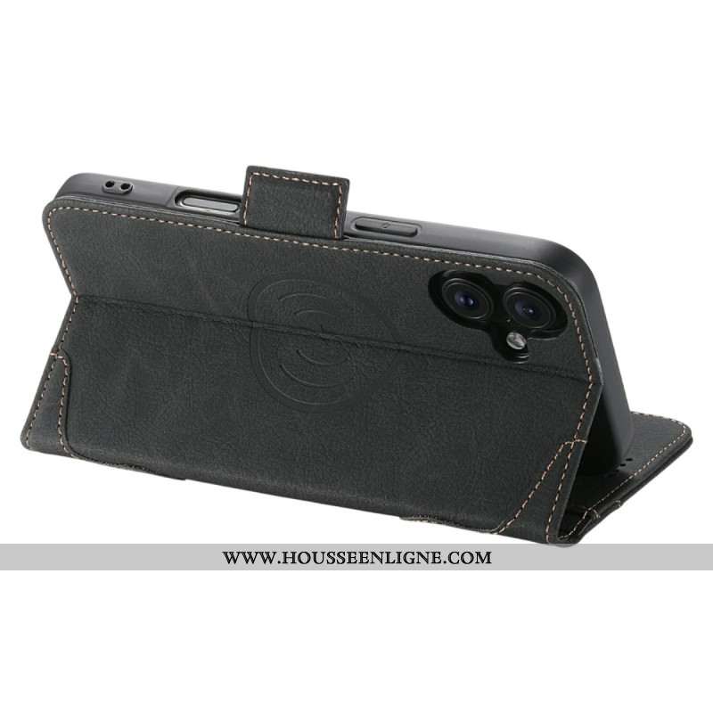 Housse iPhone 17 Compatible MagSafe Premium Rétro