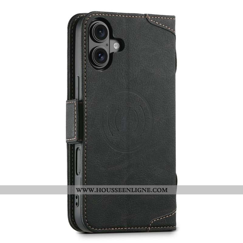 Housse iPhone 17 Compatible MagSafe Premium Rétro