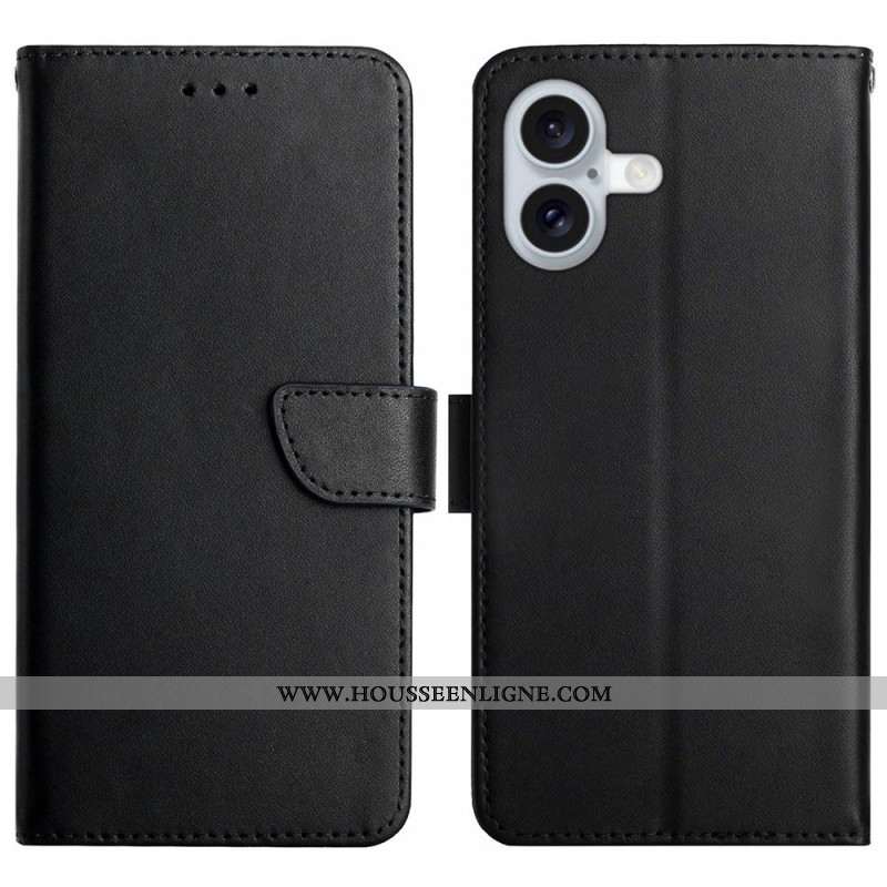 Housse iPhone 17 Cuir Premium