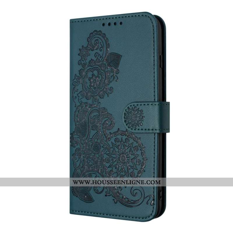 Housse iPhone 17 Dentelle Florale