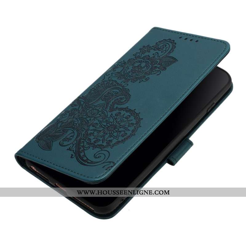 Housse iPhone 17 Dentelle Florale