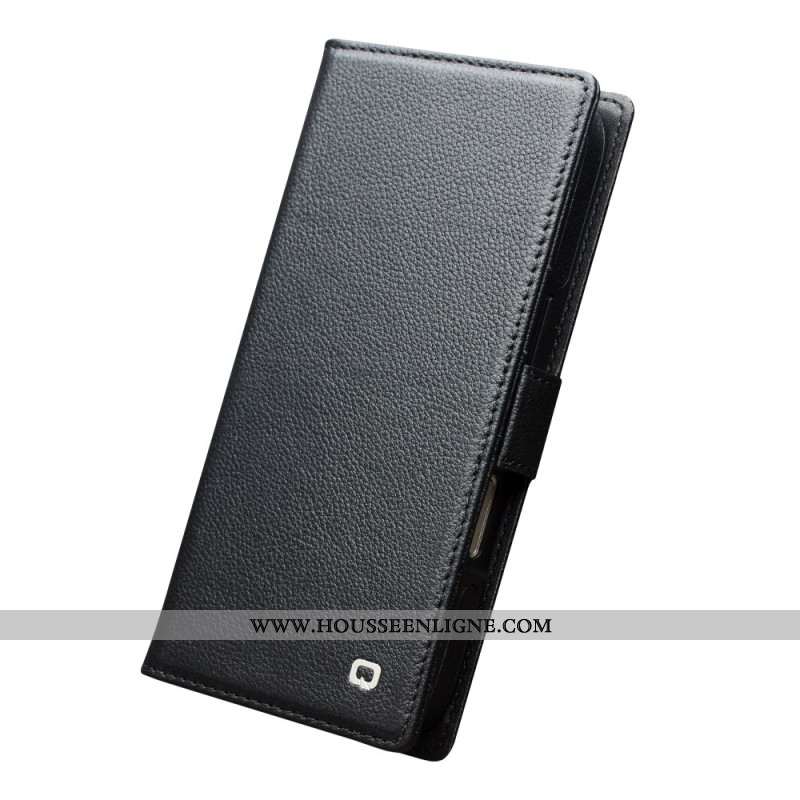 Housse iPhone 17 MagSafe Coque Détachable Cuir Premium