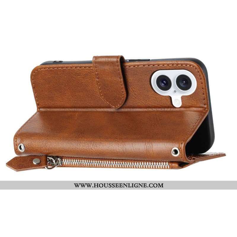 Housse iPhone 17 Portefeuille Viintage