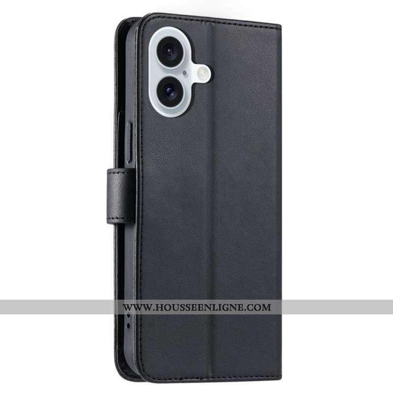 Housse iPhone 17 Premium Design avec Lanière et Bandoulière