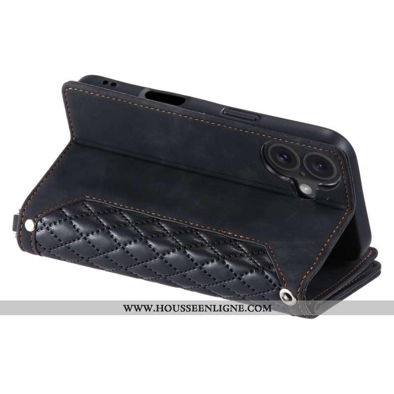 Housse iPhone 17 Premium Matelassée