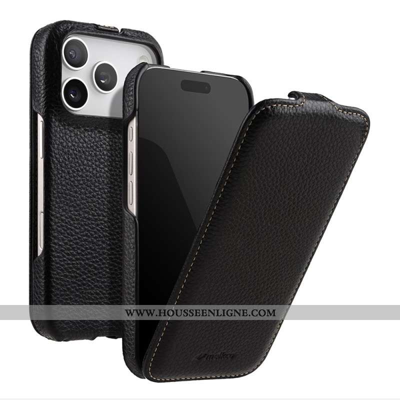 Housse iPhone 17 Pro Compatible MagSafe avec Rabat Vertical Premium