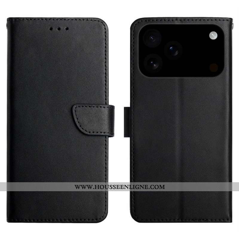 Housse iPhone 17 Pro Cuir Premium