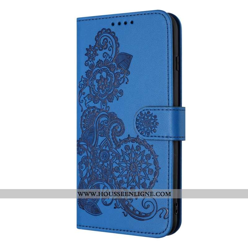 Housse iPhone 17 Pro Dentelle Florale