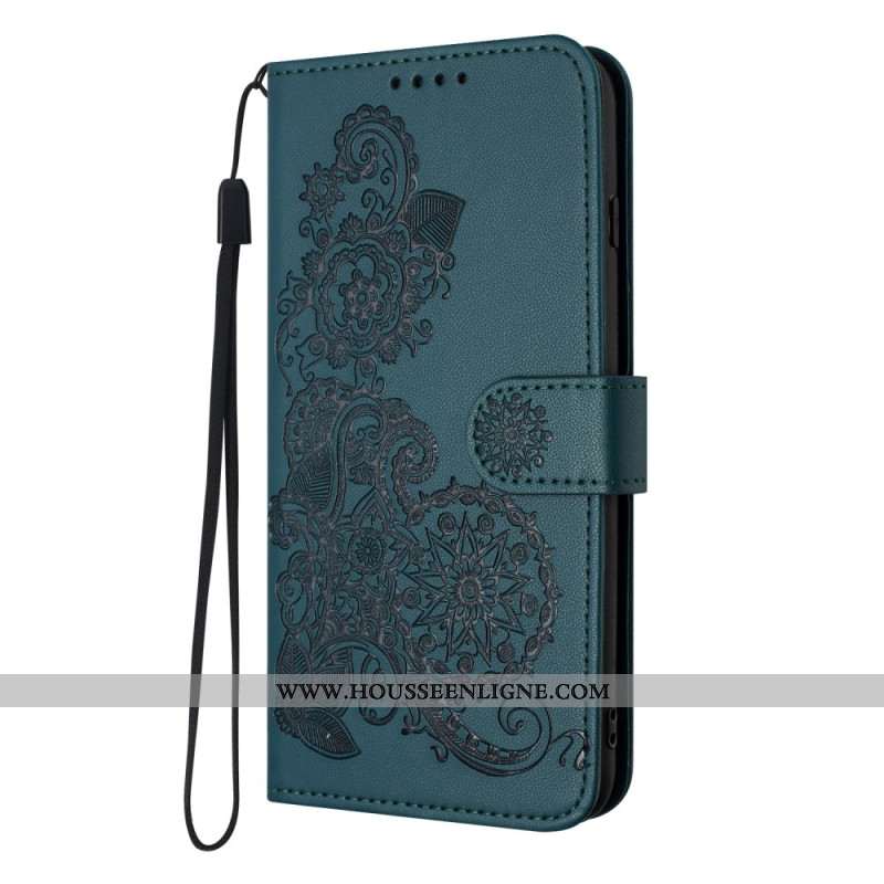 Housse iPhone 17 Pro Dentelle Florale