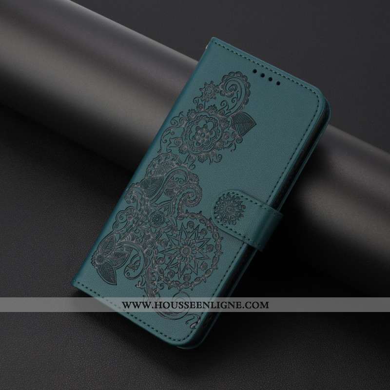 Housse iPhone 17 Pro Dentelle Florale