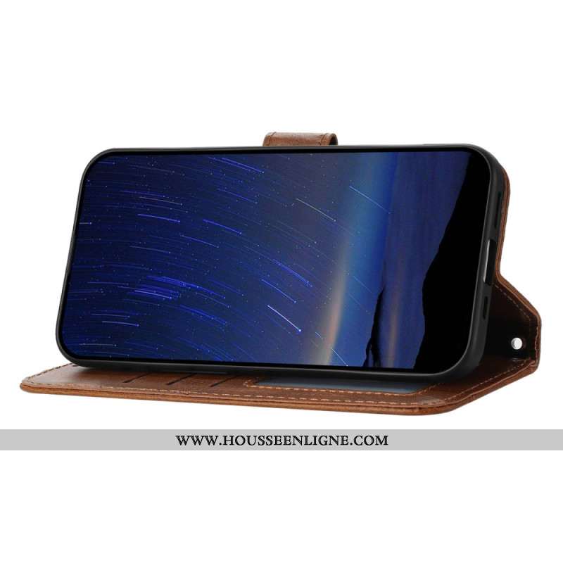 Housse iPhone 17 Pro Design Rétro à Lanière