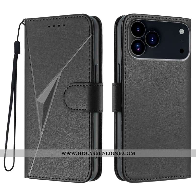 Housse iPhone 17 Pro Empreinte Triangle