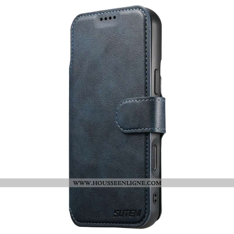 Housse iPhone 17 Pro Magnétique avec Coque Détachable Rétro