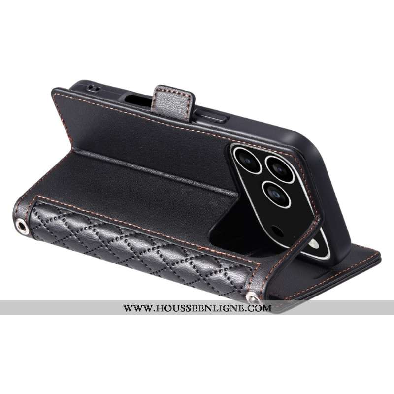 Housse iPhone 17 Pro Matelassée