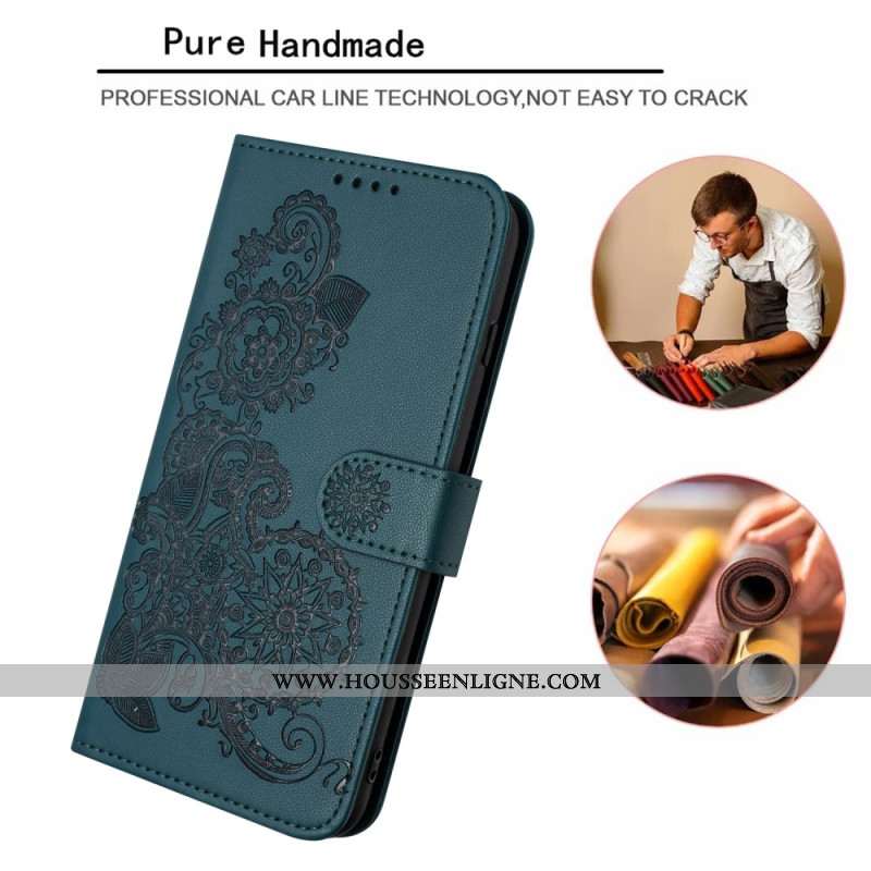 Housse iPhone 17 Pro Max Dentelle Florale