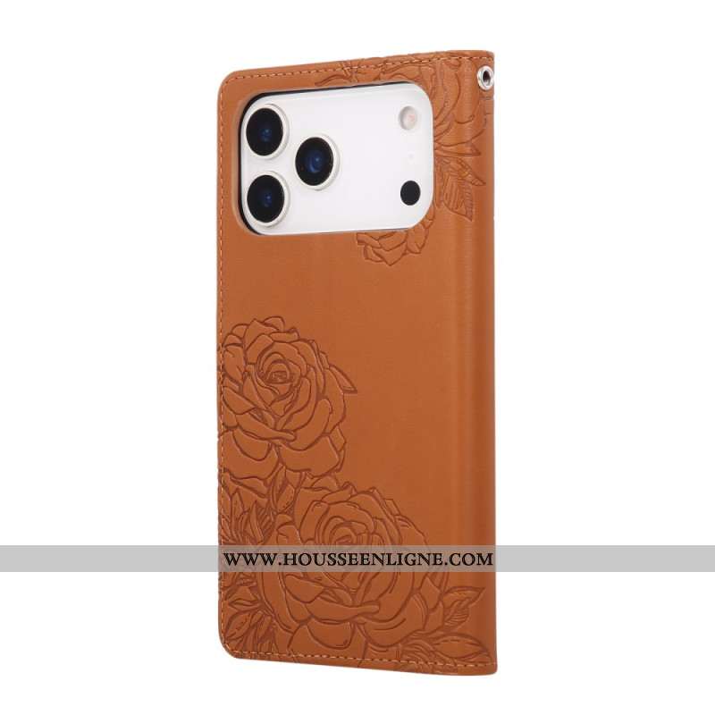 Housse iPhone 17 Pro Max Empreinte Florale