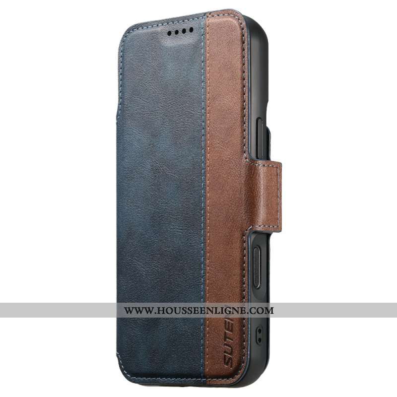 Housse iPhone 17 Pro Max MagSafe Bicolore Coque Détachable SUTENI