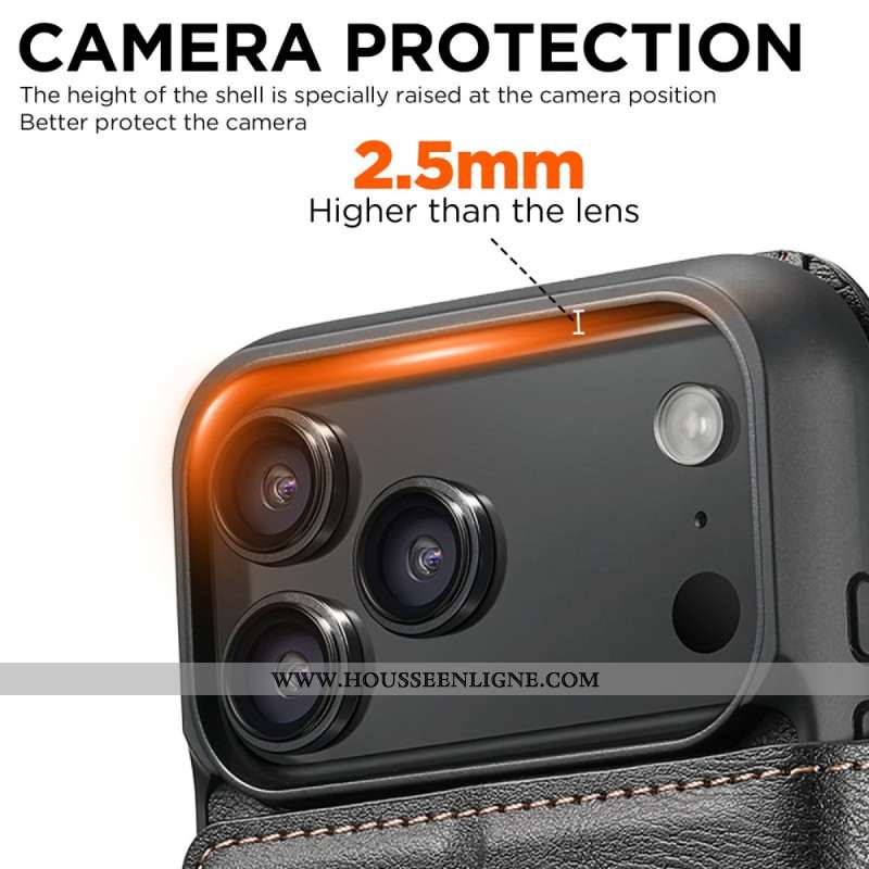 Housse iPhone 17 Pro Max MagSafe Bicolore Coque Détachable SUTENI