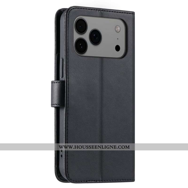 Housse iPhone 17 Pro Max Matelassée avec Lanière et Bandoulière