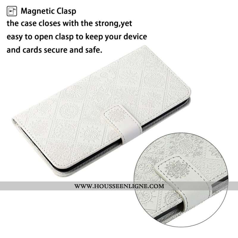 Housse iPhone 17 Pro Max Patchwork