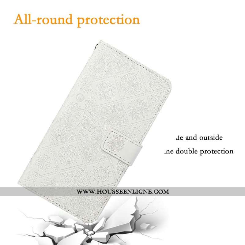 Housse iPhone 17 Pro Max Patchwork