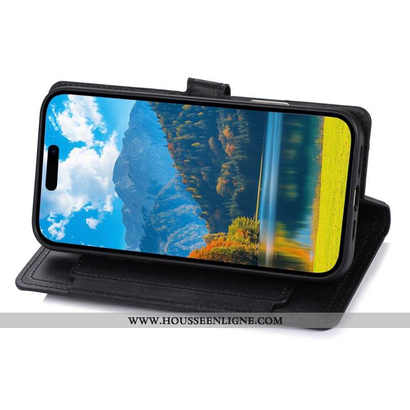 Housse iPhone 17 Pro Max Poche Zippée