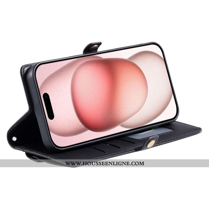 Housse iPhone 17 Pro Max Pochette et Lanière