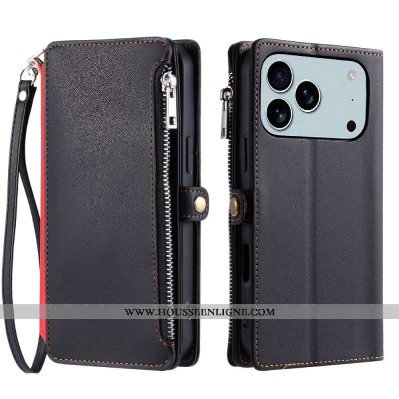 Housse iPhone 17 Pro Max Rétro Premium