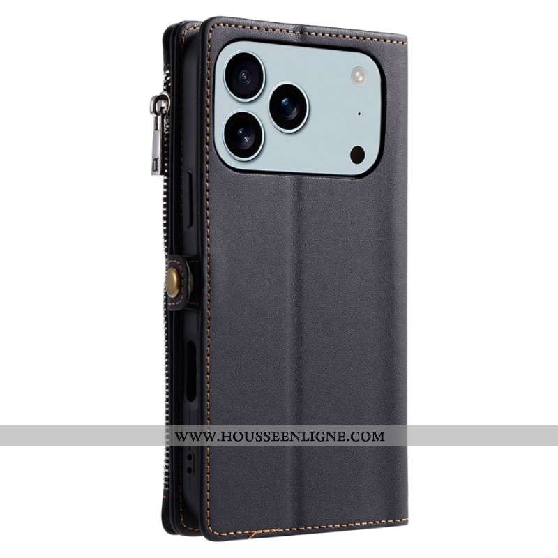 Housse iPhone 17 Pro Max Rétro Premium