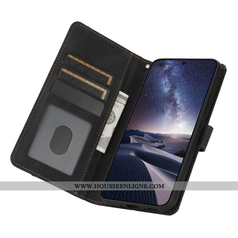 Housse iPhone 17 Pro Max avec Portefeuille et Support