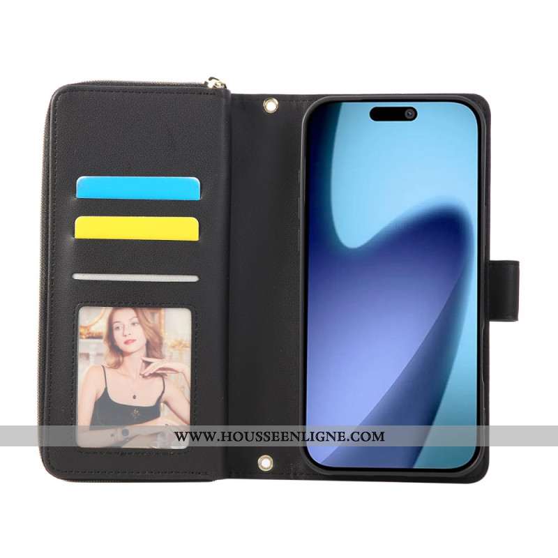 Housse iPhone Air 9 Porte-Cartes et Lanière
