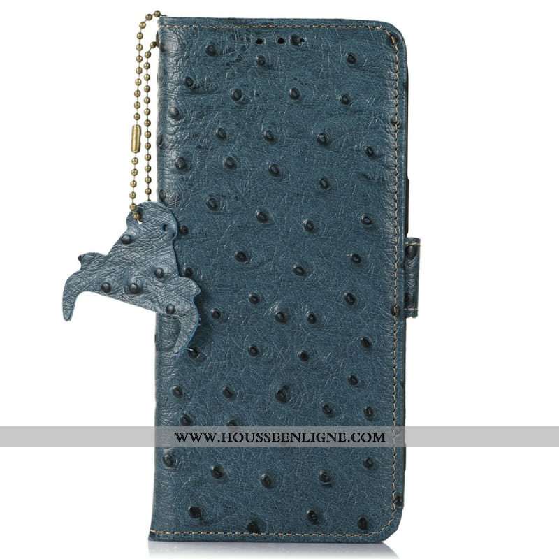 Housse iPhone Air Blocage RFID Motif Autruche