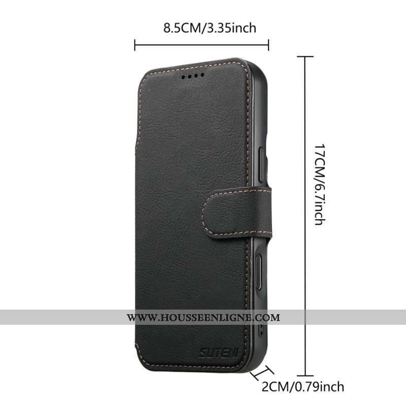 Housse iPhone Air MagSafe Coque Détachable SUTENI