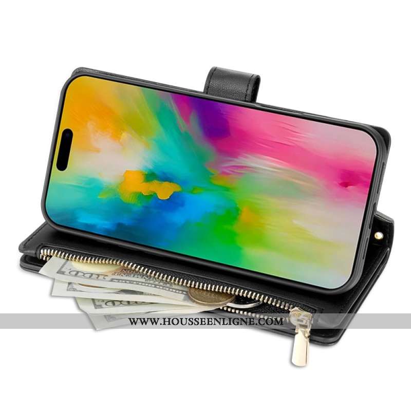 Housse iPhone Air Matelassée avec Lanière et Bandoulière