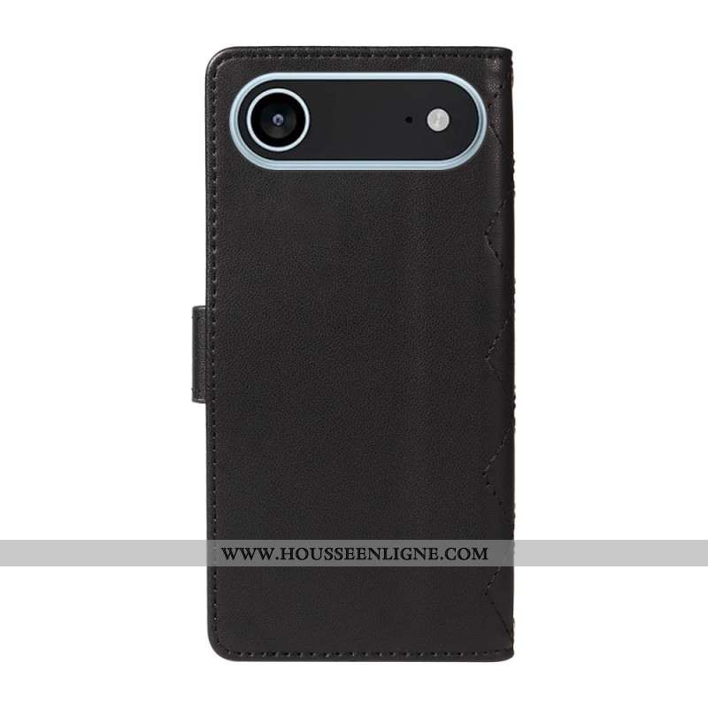 Housse iPhone Air Matelassée avec Lanière et Bandoulière