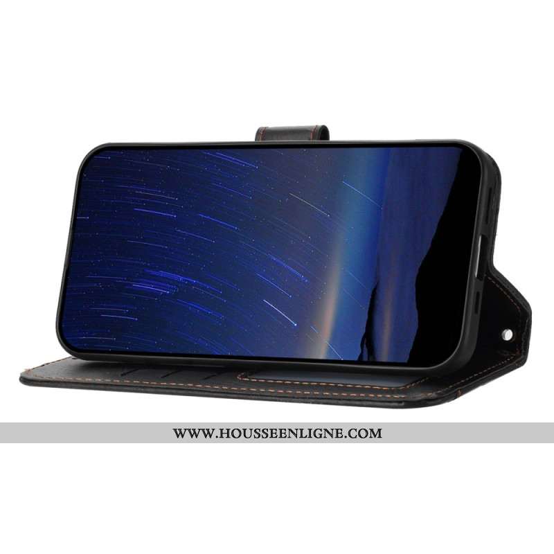 Housse iPhone Air Portefeuille Rétro