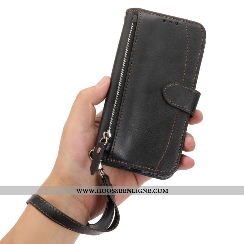 Housse iPhone Air Portefeuille Rétro