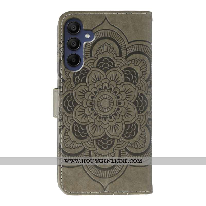 Housse pour Samsung Galaxy S25 FE Mandala et Strass