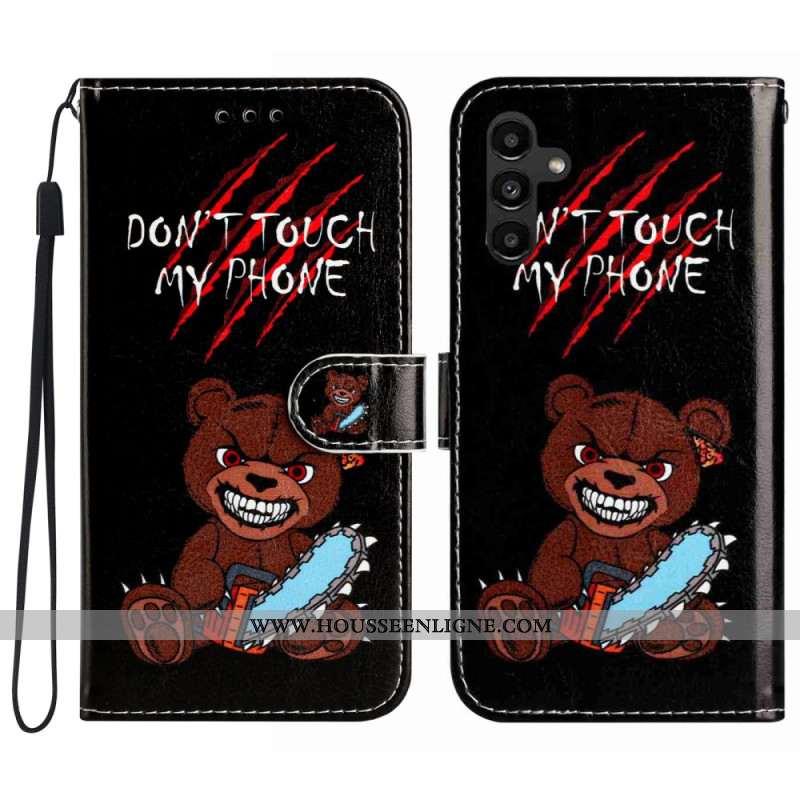 HousseSamsung Galaxy A17 4G / 5G Ours Don't Touch My Phonoe