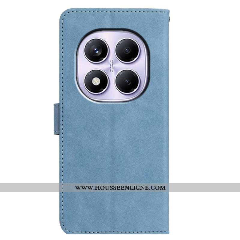 HousseXiaomi Redmi Note 14 Pro 4G Motif Lotus